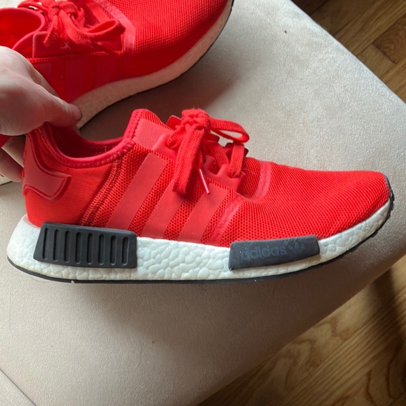 Red adidas runners - Picture 1 of 2